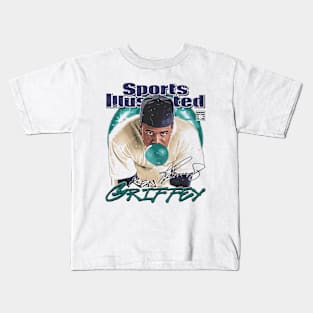 Ken Griffey Jr. Sports Illustrated & Seattle Bubblegum Kids T-Shirt